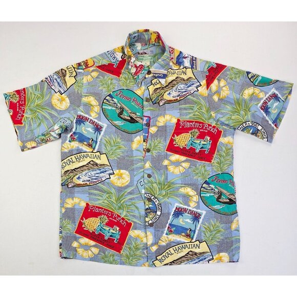 Reyn Spooner Hawaiian Traditionals Size Small Mens Rayon Short Sleeve Shirt - Picture 1 of 8